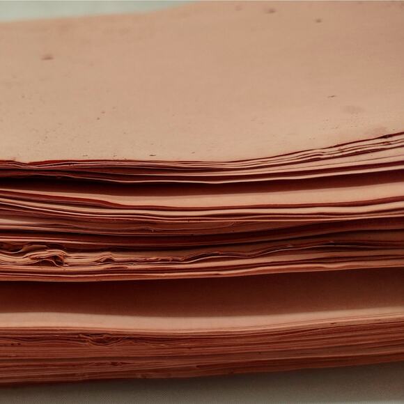 20 Avocado Dyed 8.5"x14" Papers, Hand Dyed Papers, Junk Journal Supply - Picture 9 of 12